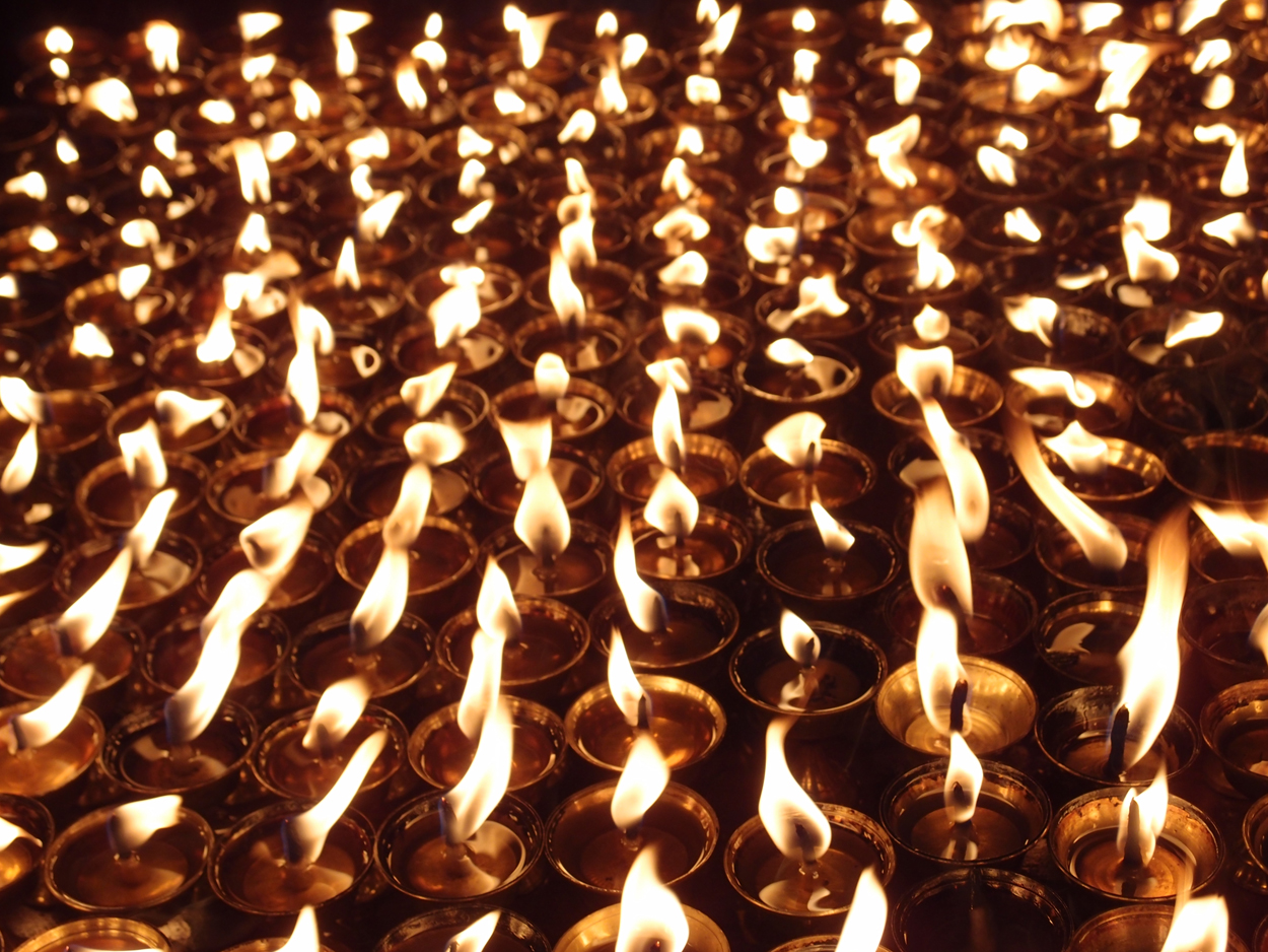 2018-01-16 18 Uhr - Stupa & Feuer (Foto) 